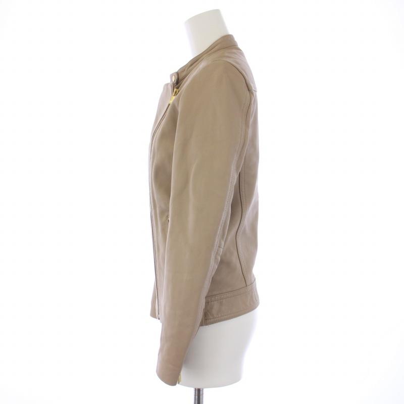 ノーブル NOBLE ソフトラムレザーライダースブルゾン ジャケット  