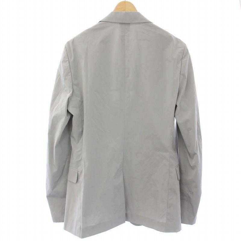 PRADA テーラードジャケット グレー系 ストライプ