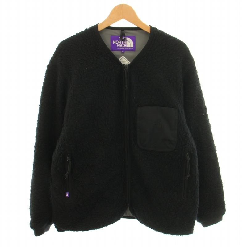 THE NORTH FACE PURPLE LABEL Wool Boa WINDSTOPPER Field Cardigan