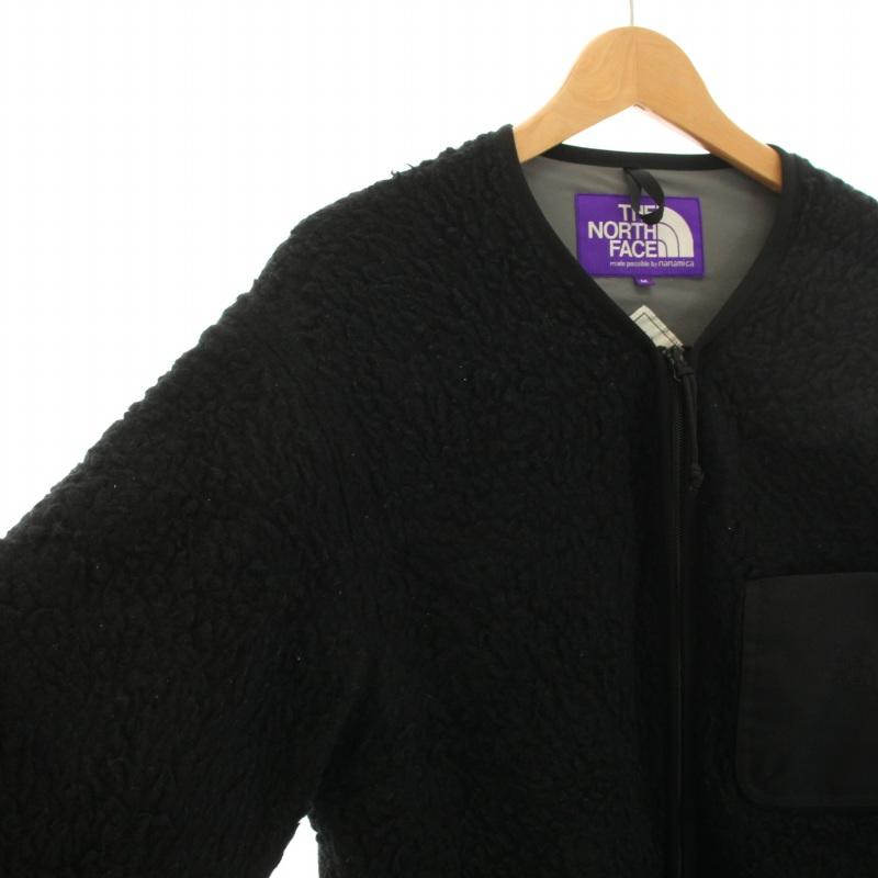 THE NORTH FACE PURPLE LABEL Wool Boa WINDSTOPPER Field Cardigan