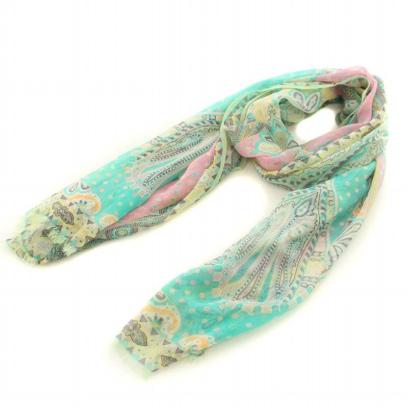 ETRO ペイズリー柄 ストール