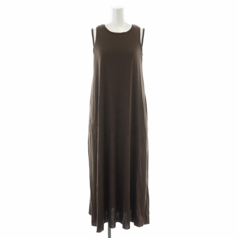 サヤカデイヴィス SAYAKA DAVIS ノースリーブワンピース ロング マキシ  