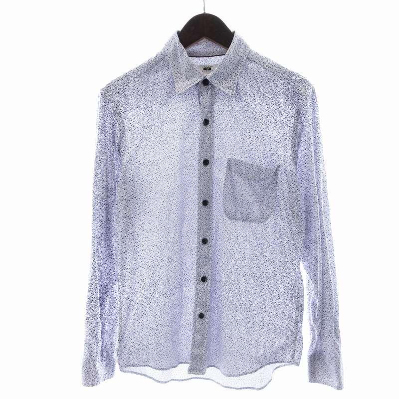 ジョセフアブード JOSEPH ABBOUD カジュアルシャツ 長袖 花柄 フラワー 