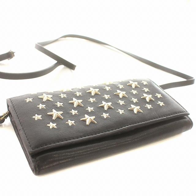 ジミーチュウ JIMMY CHOO ウォレットバッグ 長財布 ショルダーバッグ 