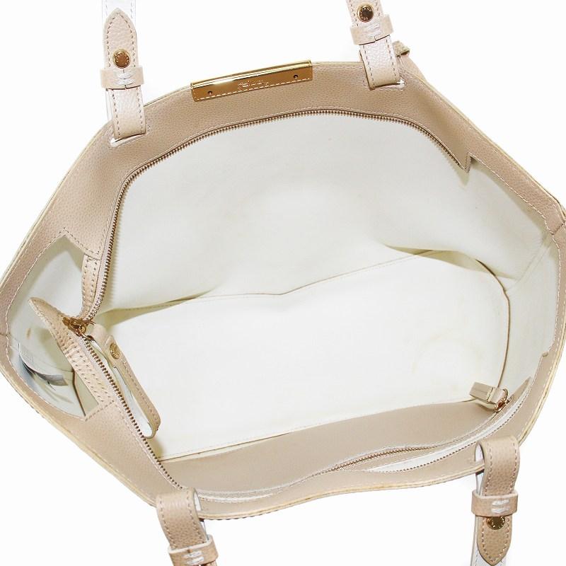 LONGCHAMP ロンシャン ルフローネシティ チャーム レザー トートバッグ LONGCHAMP（ロンシャン） フローネ シティ トートバッグ ハンドバッグ