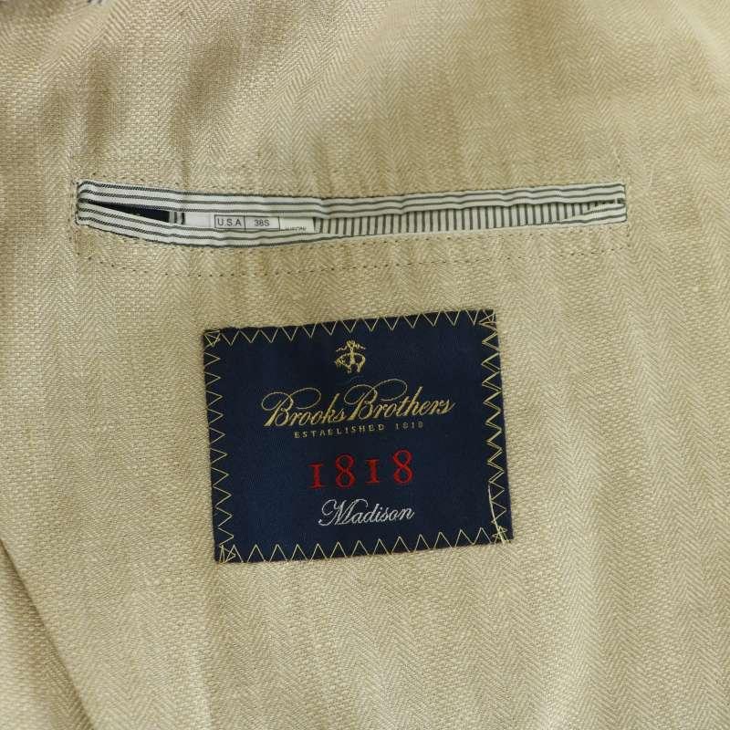 【美品】Brooks Brothers 1818 テーラードジャケット ベージュ taka さまBrooks Brothers 1818 テーラードジャケット - メルカリ