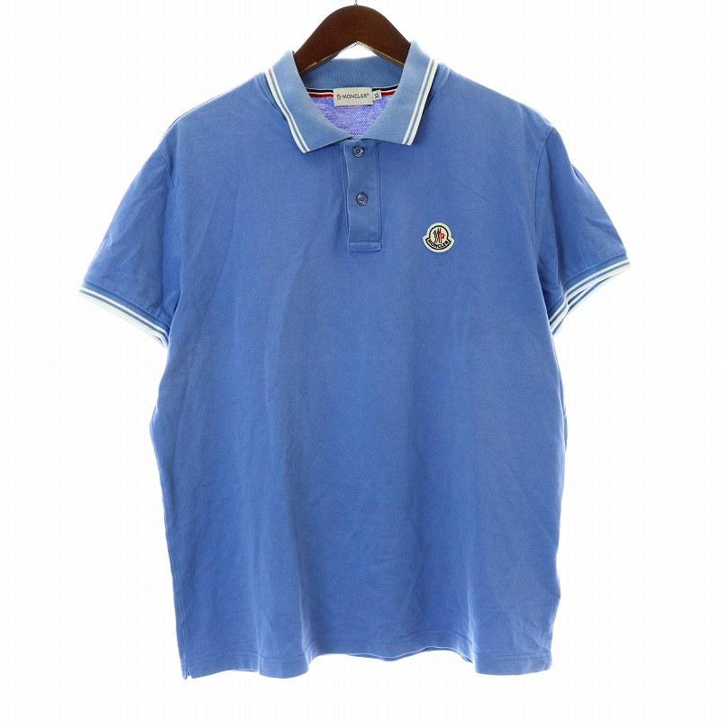 MONCLER MAGLIA POLO MANICA CORTA ポロシャツ カットソー 鹿の子 半袖 