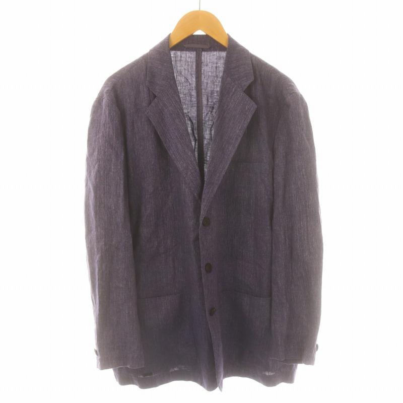 パパス Papas MANIERE DE HEMING テーラードジャケット シングル 3B 