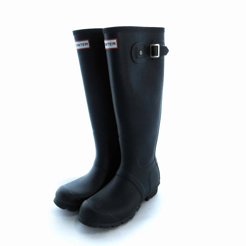 ハンター HUNTER レインブーツ 長靴 ロングブーツ ラバー サイドベルト