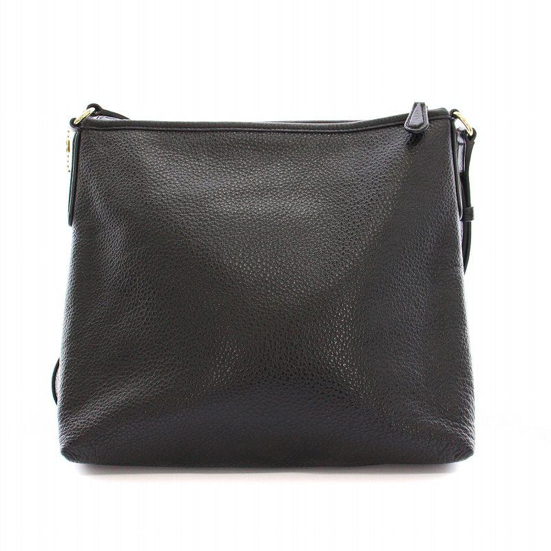 COACH コーチ ショルダーバッグ 斜め掛け ロゴ レザー 黒 F28035 COACH コーチ ショルダーバッグ 斜め掛け ロゴ レザー 黒 F28035