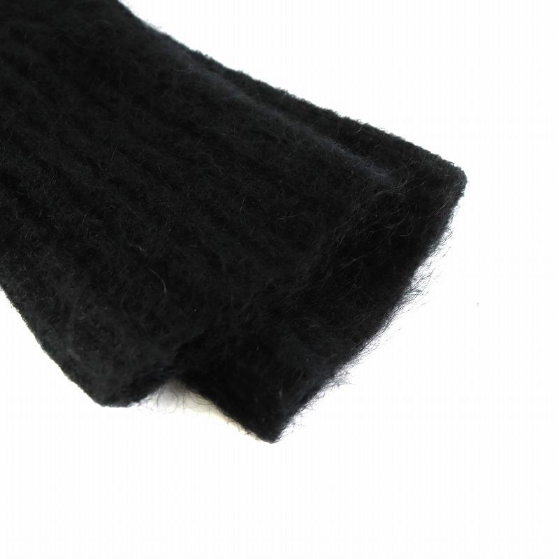 ACNE STUDIO モヘアカーディガン　XXS ブラック Acne Studios（アクネ ストゥディオズ） 【並行輸入品】アクネ