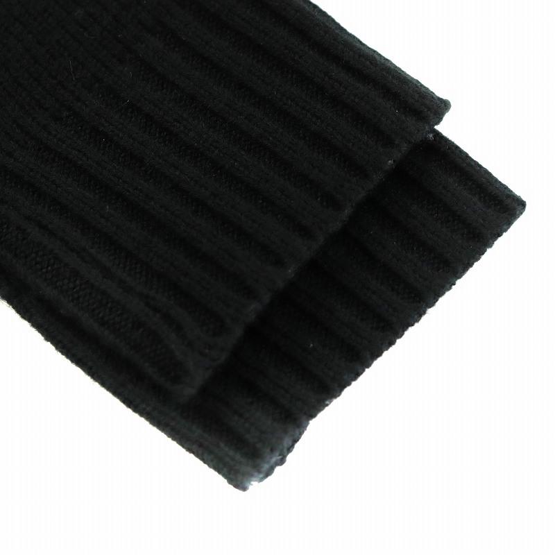 DIESEL（ディーゼル） ニット セーター 長袖 ロゴ ウール XXS 黒