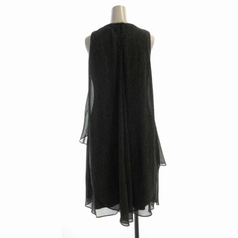 LAUREN RALPH LAUREN ノースリーブ フレア ひざ丈 ワンピース ローレンラルフローレン フレアワンピース ひざ丈 ドット