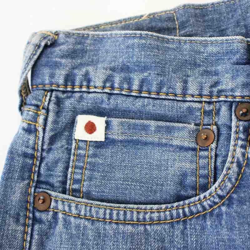 希少】45rpm Badou-R 藍比古 縄文デニム パンツ ジーンズ W29 【公式通販】