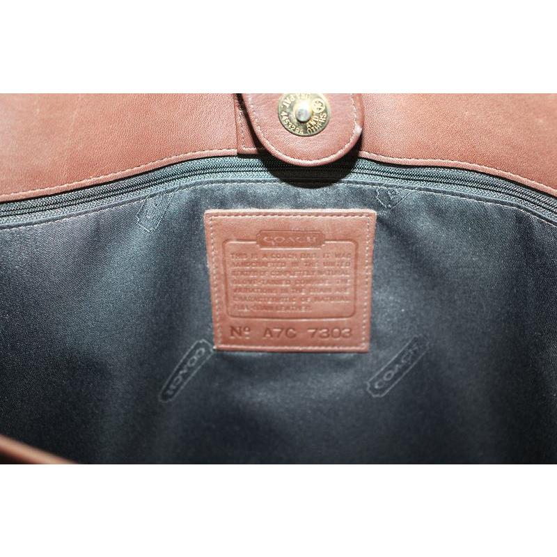 COACH コーチ オールドコーチ トートバッグ レザー 茶 ブラウン 7303