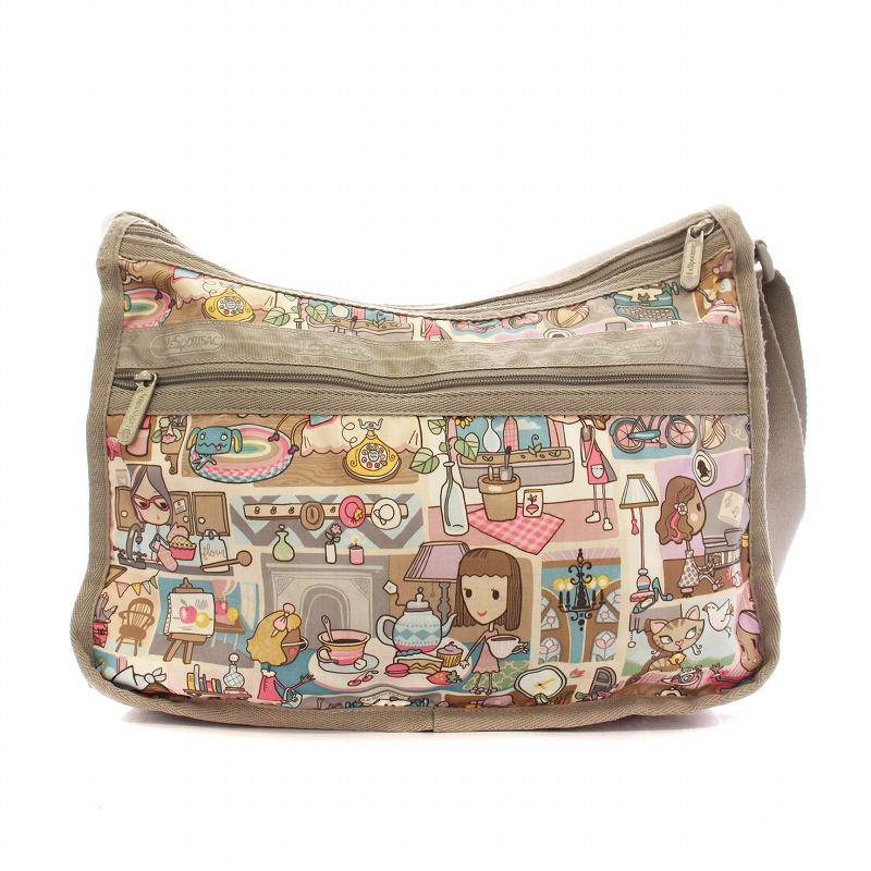 LeSportsac レスポートサック LesportSAC ショルダーバッグ プリント 
