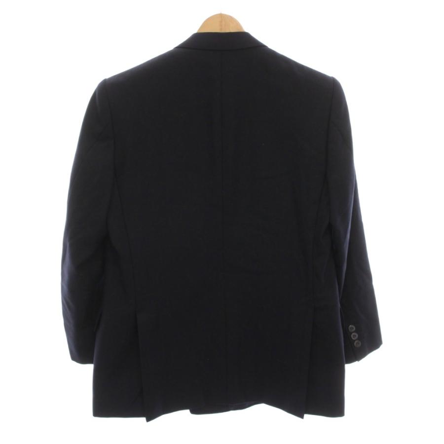 ランバン LANVIN ダブル テーラードジャケット ブレザー 背抜き