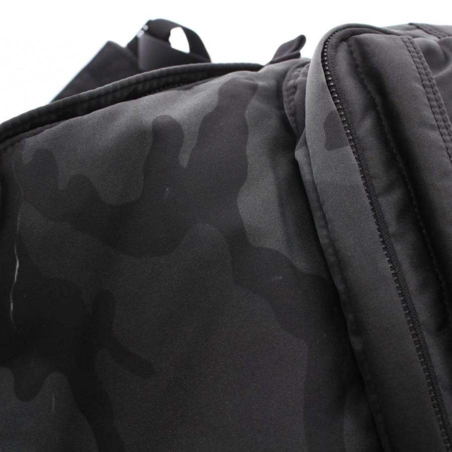 【中古】ポーター 吉田カバン 30周年限定 タンカー リュックサック デイバッグ ナイロン カモフラ 迷彩柄 カーキ 黒 PORTER ポーター 吉田カバン 30周年限定 タンカー リュックサック デイ