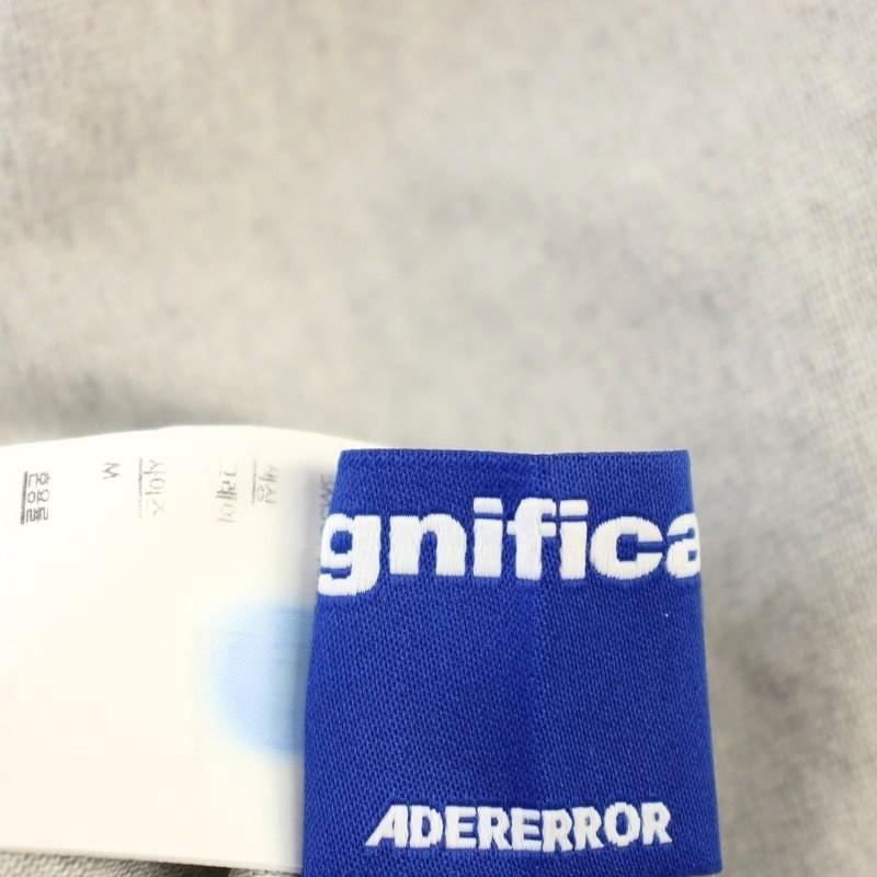 ADERERROR Sig; Tag polo 長袖Tシャツ ADERERROR】 Sig; TRS Tag Polo T-Shirt 01 / 追跡付 (ADERERROR