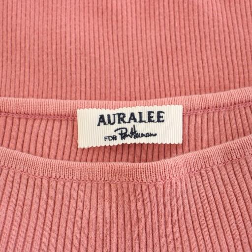 オーラリー AURALEE ロンハーマン コットンリブニットカットソー