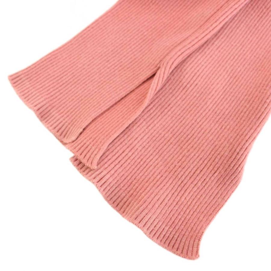 【中古】オーラリー ロンハーマン コットンリブニットカットソー セーター 長袖 0 ピンク A8AB01RH ■MU レディース オーラリー AURALEE ロンハーマン コットンリブニットカットソー