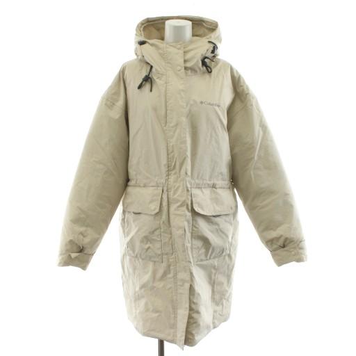 コロンビア Columbia 中綿コート ロング丈 フード ロゴ アウター