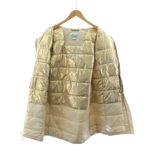 コロンビア Columbia 中綿コート ロング丈 フード ロゴ アウター L 