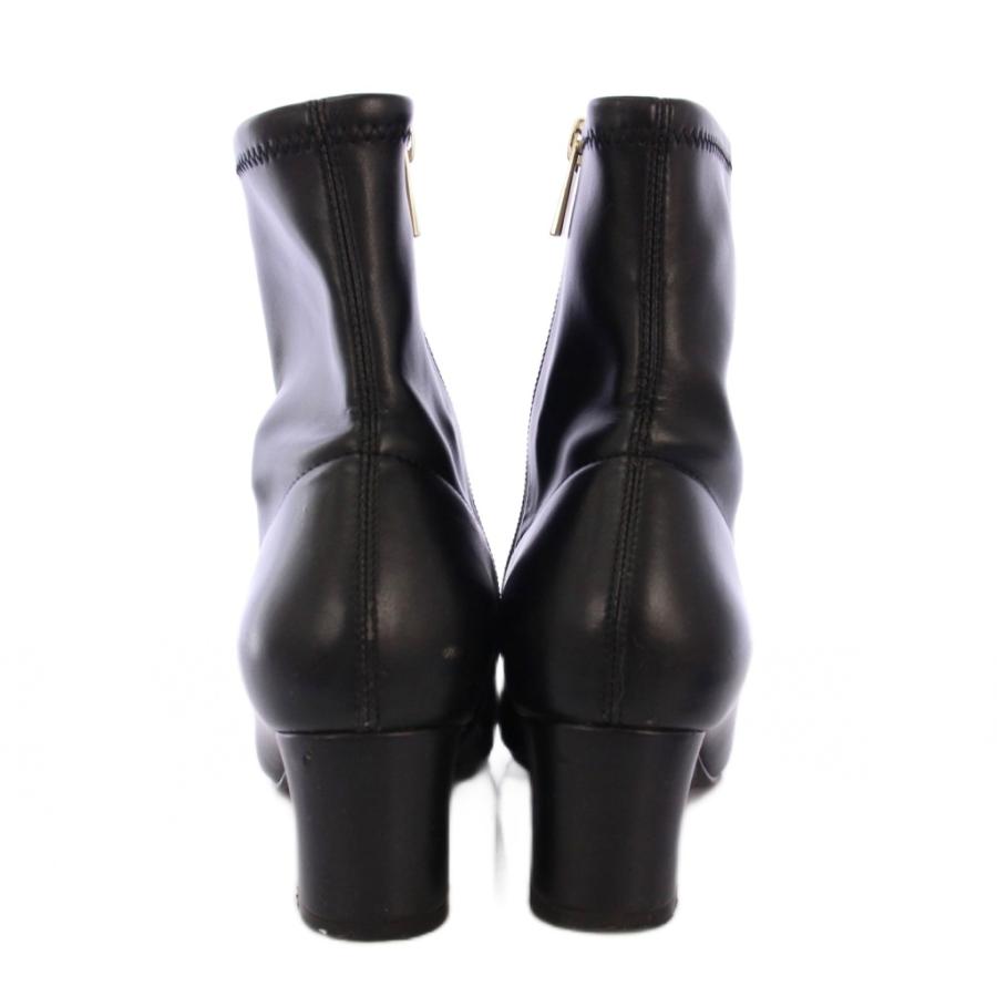 ルタロン Le Talon ショートブーツ スクエアトゥ チャンキーヒール