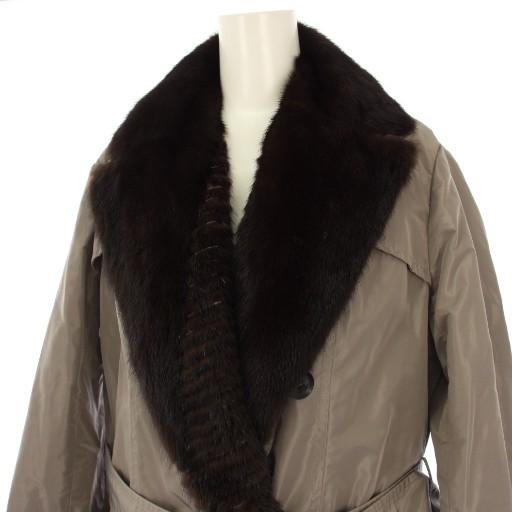 ダーマコレクション dama collection ロングコート ミンクファー