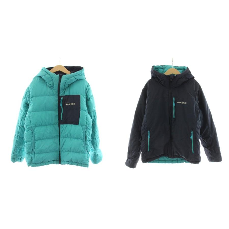 モンベル Montbell ダウンジャケット リバーシブル フード アウター