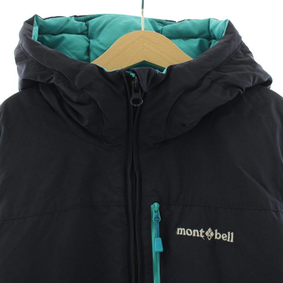 モンベル Montbell ダウンジャケット リバーシブル フード アウター