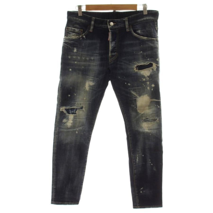 DSQUARED2（ディースクエアード） デニムパンツ ジーンズ 48 紺 