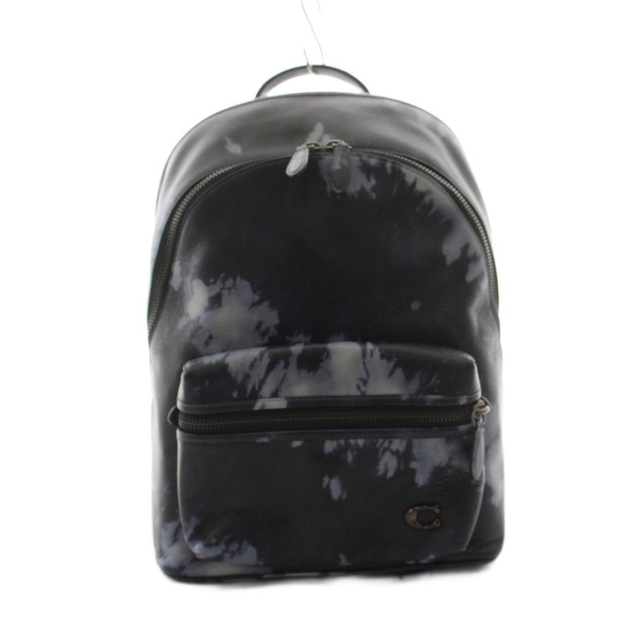 コーチ チャーター バックパック タイ ダイ プリント リュックサック レザー COACH（コーチ） チャーター バックパック タイ ダイ プリント