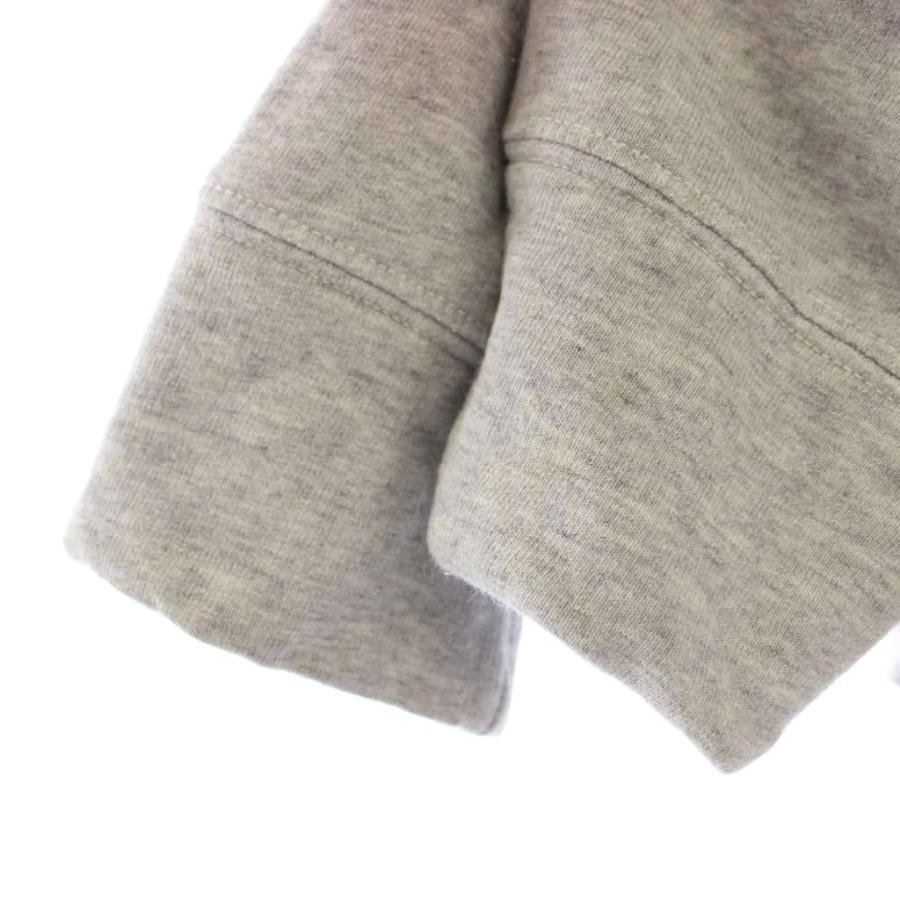 theory（セオリー） パーカー ジップアップ 七分袖 グレー 60304144