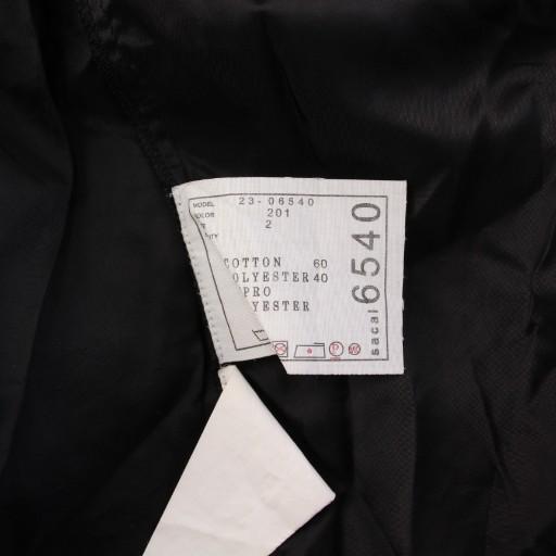 サカイ sacai 23SS パフスリーブ ストライプシャツワンピース 半袖