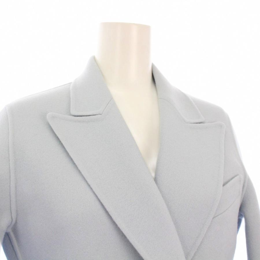 【中古】マディソンブルー リバーパールガーボジャケット アウター 0 サックス MB194-1010 /KH ■BM レディース マディソンブルー REVER PEARL GARBO JACKET リバーパールガーボ