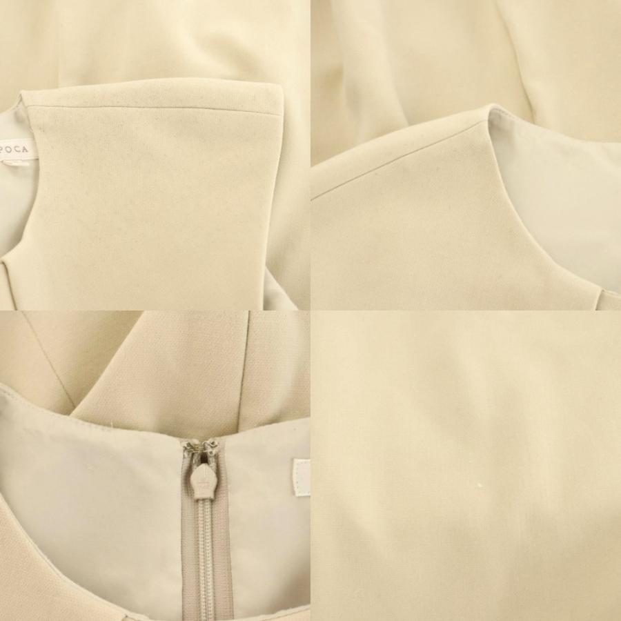 エポカ EPOCA ワンピース ノースリーブ ミモレ ロング スリット 38