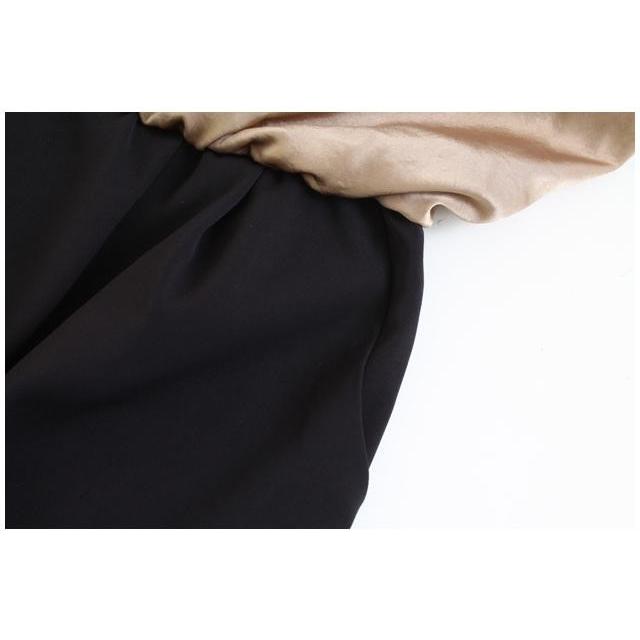 ボウタイ切替サロペット