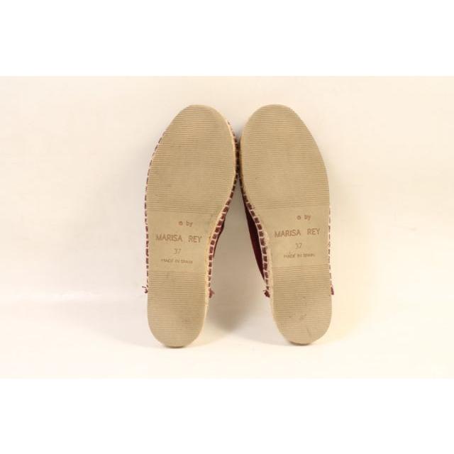 マリサレイ サンダル エスパドリーユ ベロア 37 パープル /TK  