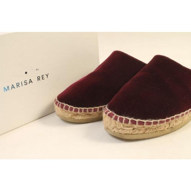 マリサレイ サンダル エスパドリーユ ベロア 37 パープル /TK  