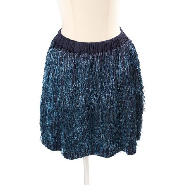 未使用品 ジュリアンデイヴィッド Julien David スカート フリンジ  