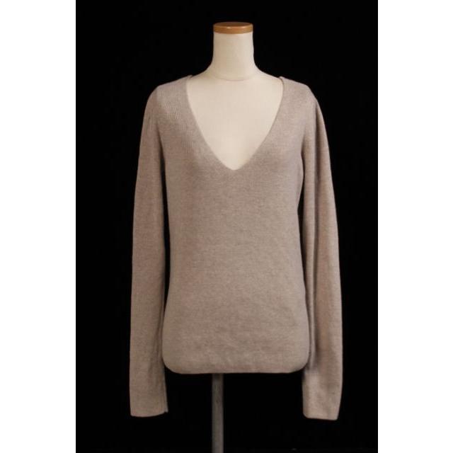 ヴェルメイユパーイエナ VERMEIL par iena ニット 17AW アンゴラ混 長袖 Vネック レーヨン ベージュ 17-080-938-7360-3-0 /TK レディース