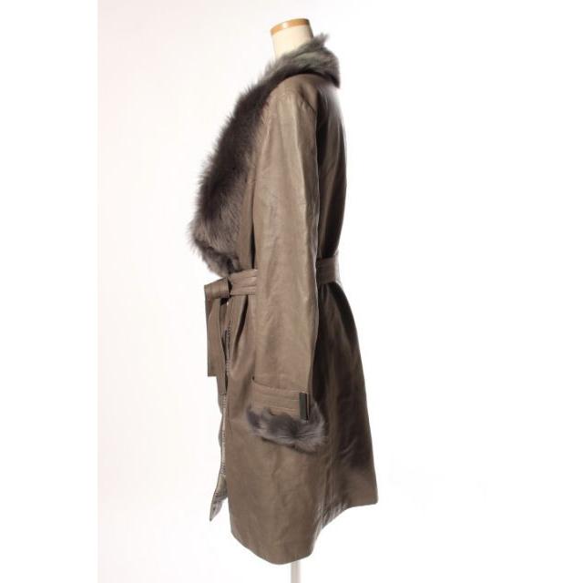 カールドノヒュー KARL DONOGHUE コート レザー ラムスキン 羊革 