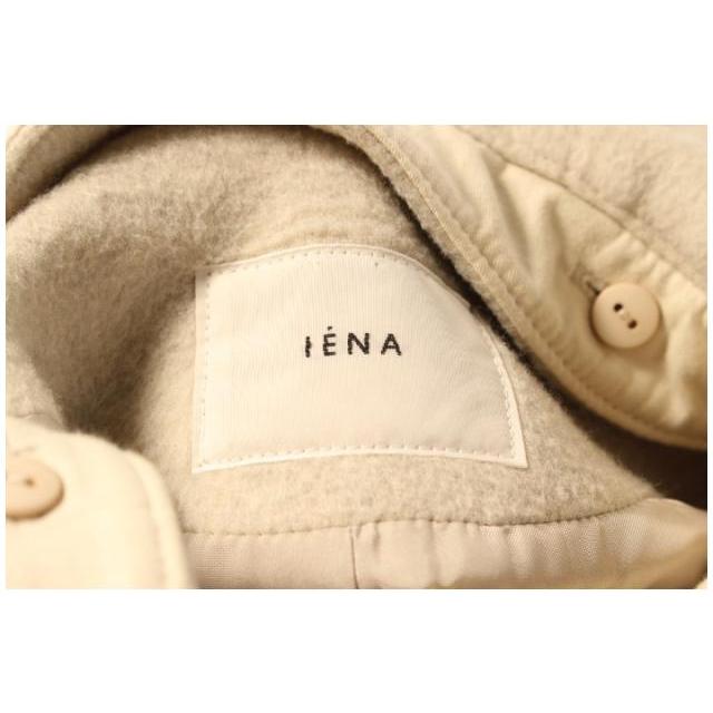イエナ IENA 17AW コート フード コクーン 二重織り 36 ベージュ イエナ IENA 17AW コート フード コクーン 二重織り 36 ベージュ
