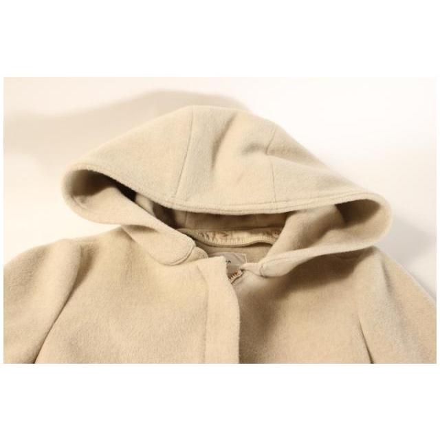 イエナ IENA 17AW コート フード コクーン 二重織り 36 ベージュ イエナ IENA 17AW コート フード コクーン 二重織り 36 ベージュ