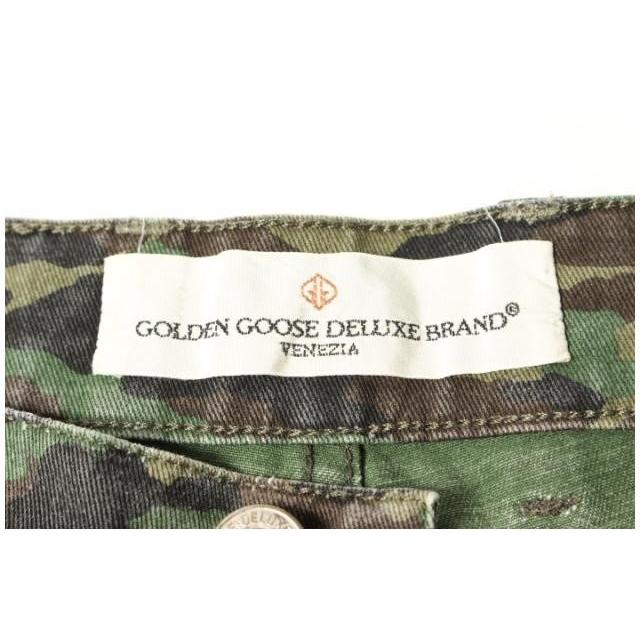 ゴールデングース GOLDEN GOOSE カモフラ パンツ aan0409 レディース｜vectorpremium｜04