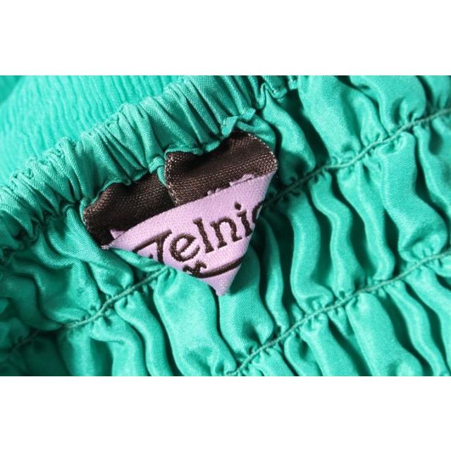 Velnica バイカラーマキシドレス 〈神崎恵さん着〉 ネイビー グリーン