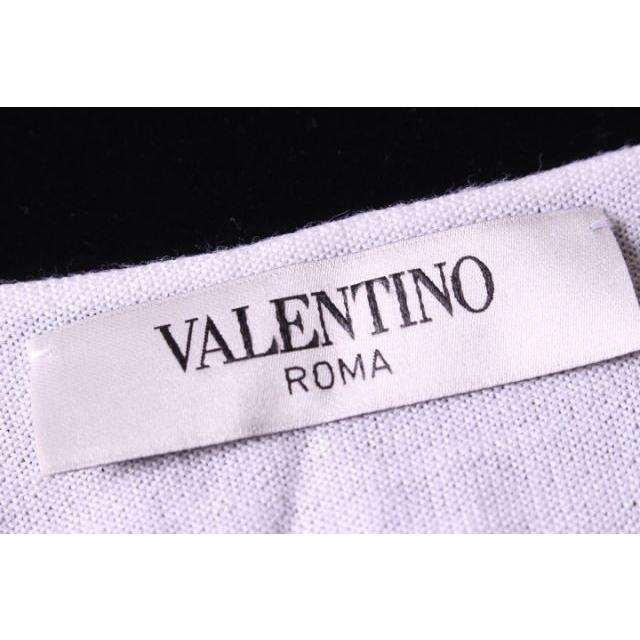 ヴァレンティノ ヴァレンチノ  VALENTINO ローマ ROMA ベスト ニット ウール 40 白 ホワイト /km0411 レディース｜vectorpremium｜05