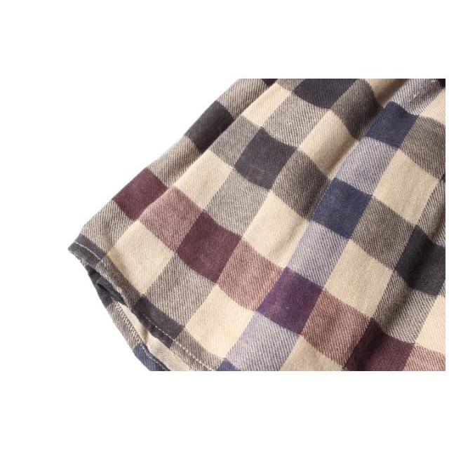 シーニューヨーク sea NEW YORK チェック柄 ギャザー スカート /fy0413  