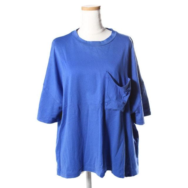 ENFOLD エンフォルド 半袖Tシャツブルー38